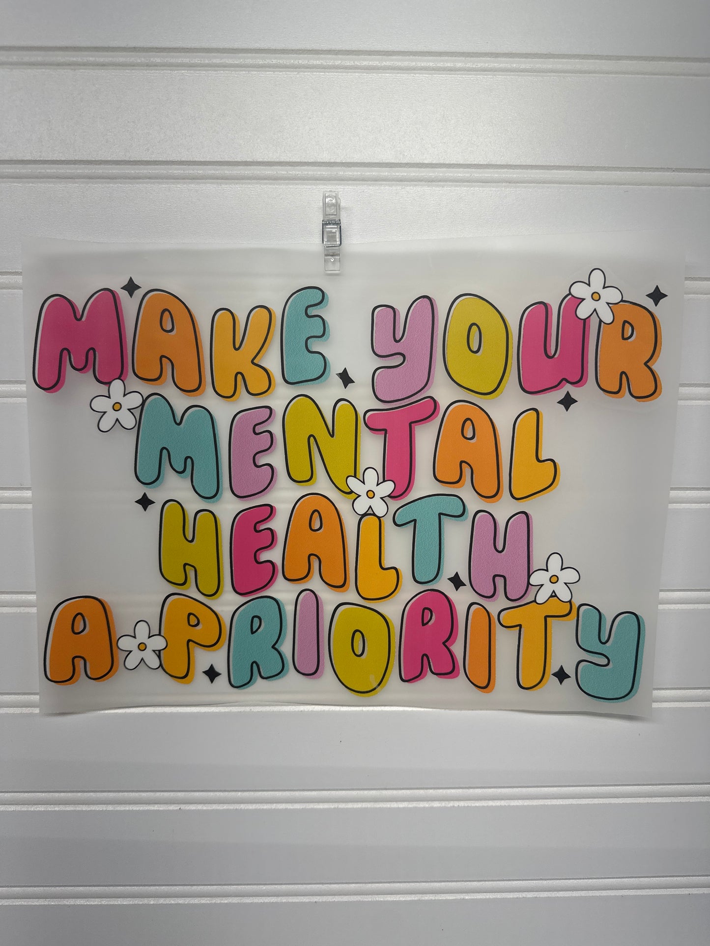 Make your Mental Health a Priority