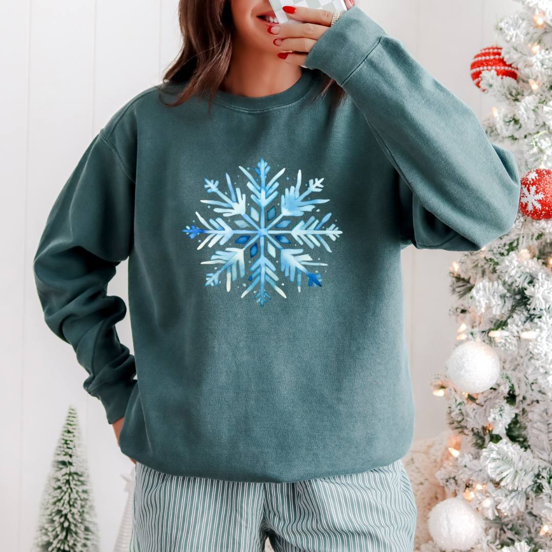 Watercolor Snowflake ❄️