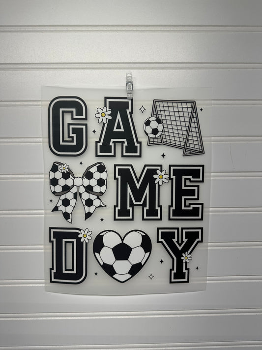 Game Day Soccer Bow