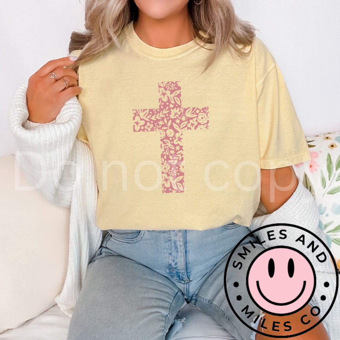 Floral Cross
