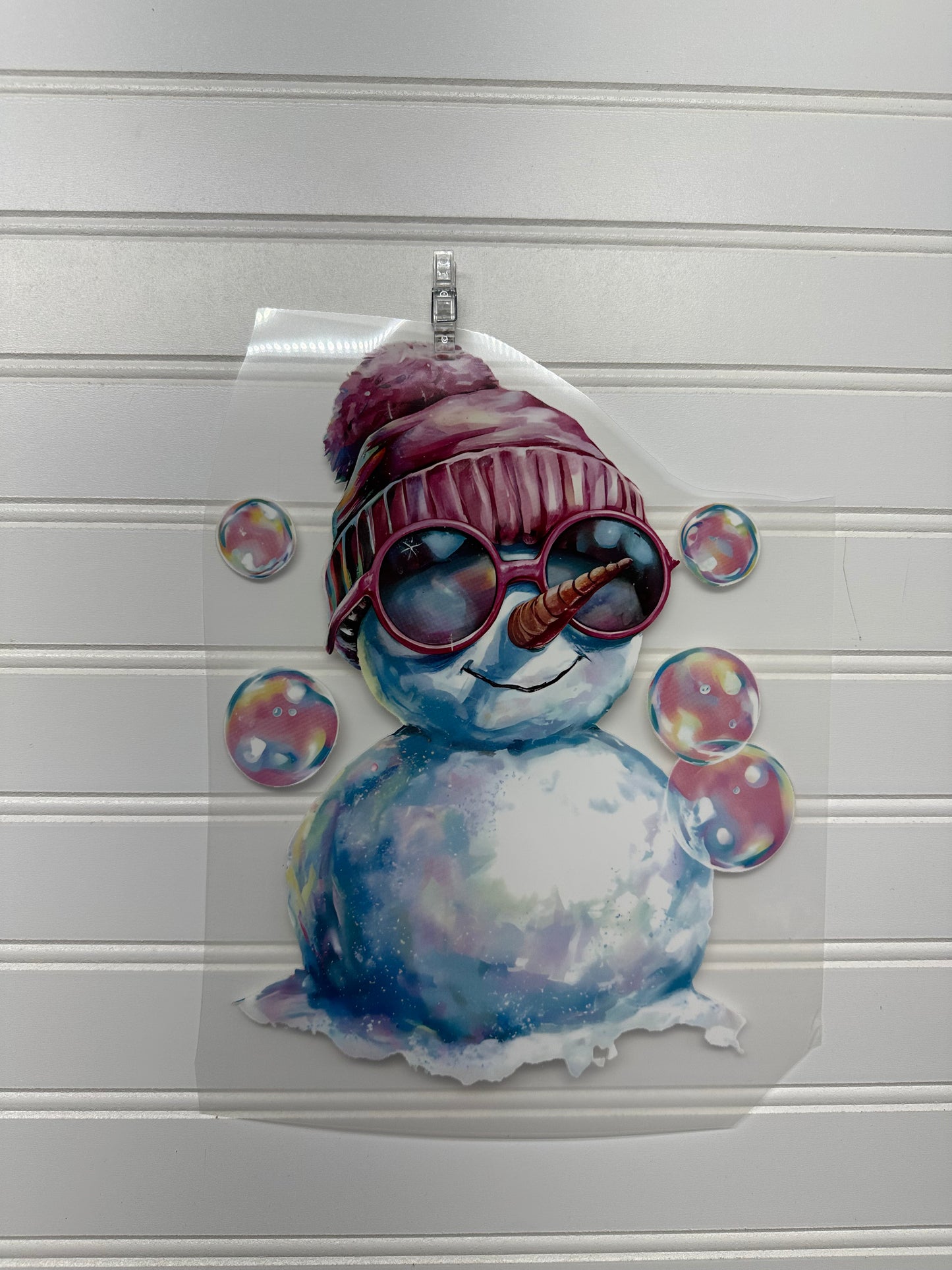 Snowman Bubbles