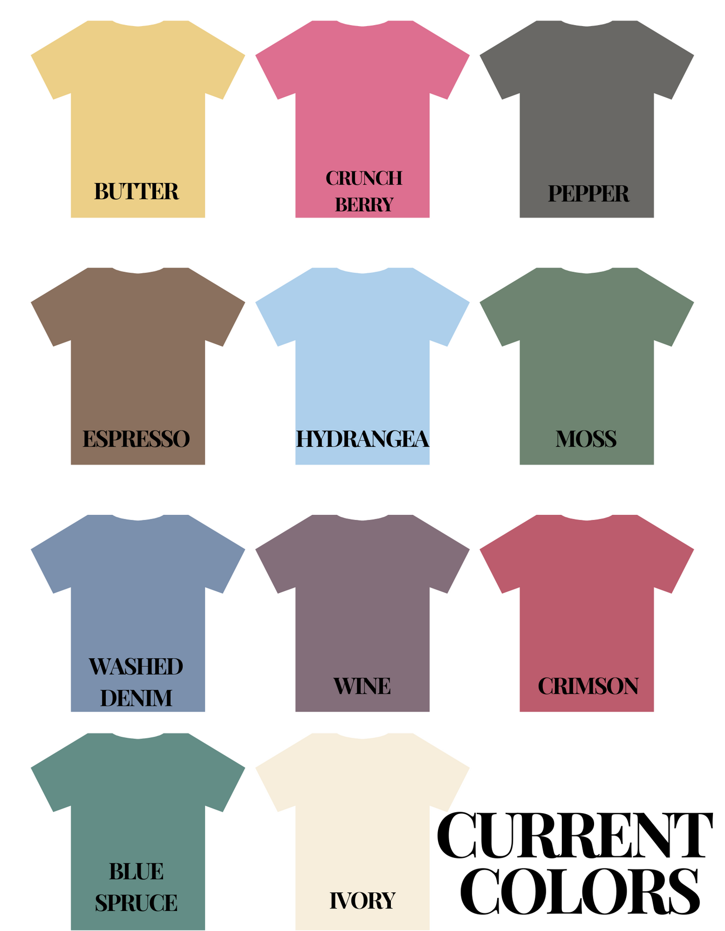 Comfort Colors Short Sleeve Tshirt