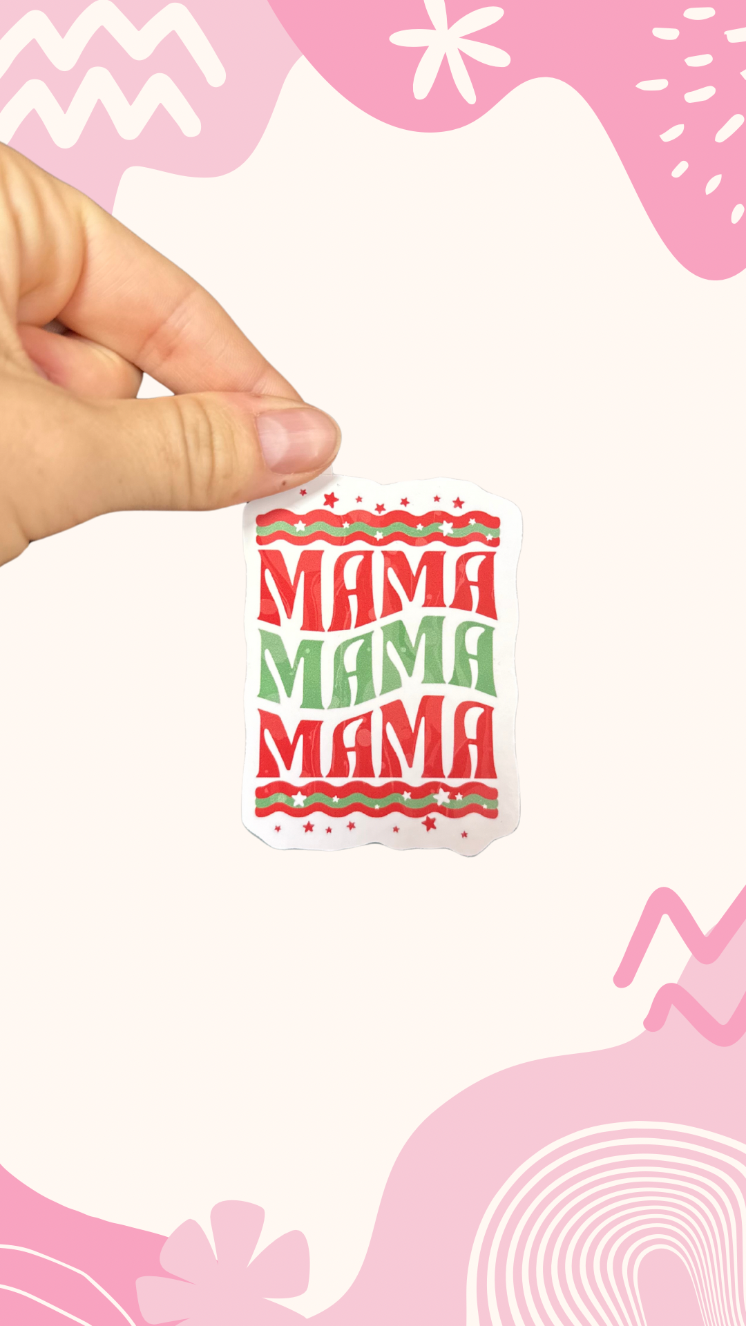 Merry Mama Sticker