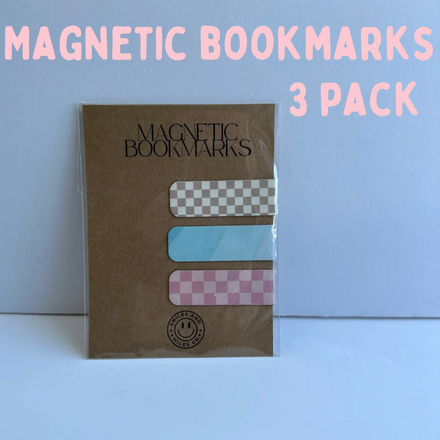 Magnetic Bookmark - 3 Pack