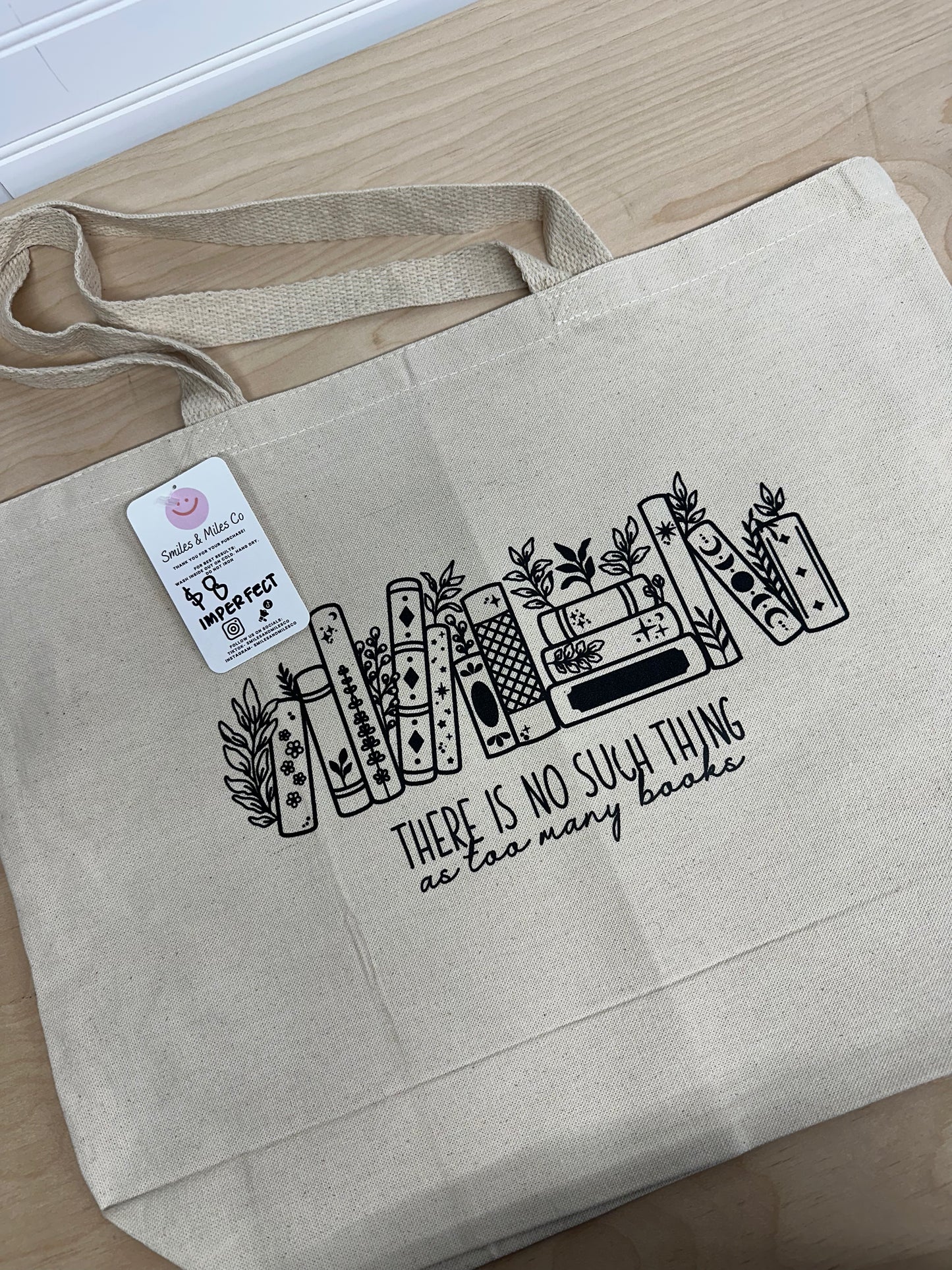 IMPERFECT XL BOOK BAG